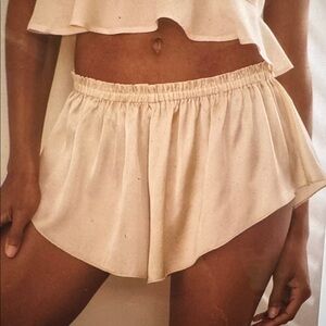 By Anthropologie Silky Tap Shorts